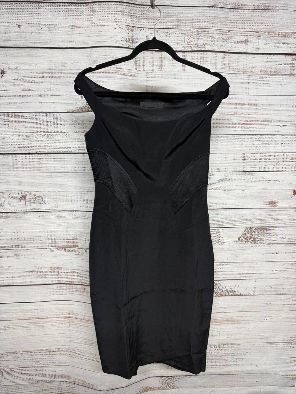 Yigal Azrouel Silk LBD Dress Black Size 10
